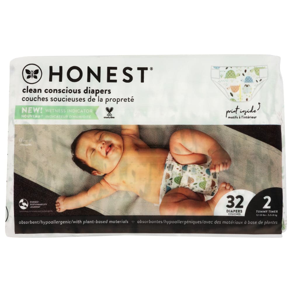 The Honest Company – Diaper Turtle Tummy Time Size 2