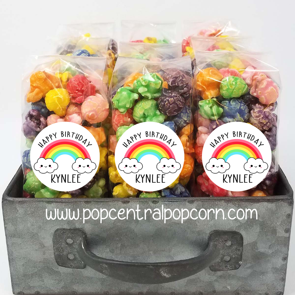 Rainbow Smiles – Birthday Party Favor Bags