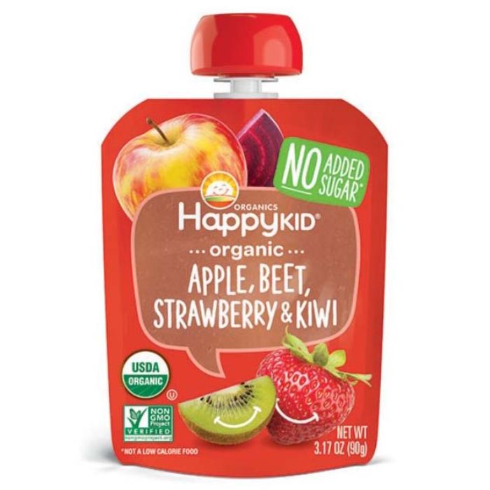 Happy Kid – Apple Beet Strawberry Kiwi 4pk 12.68 Oz – Pack Of 4