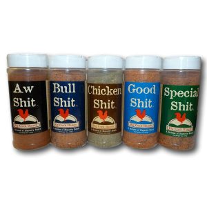 BCR Shit Seasoning Set of 5 Bottles SAVE 10%