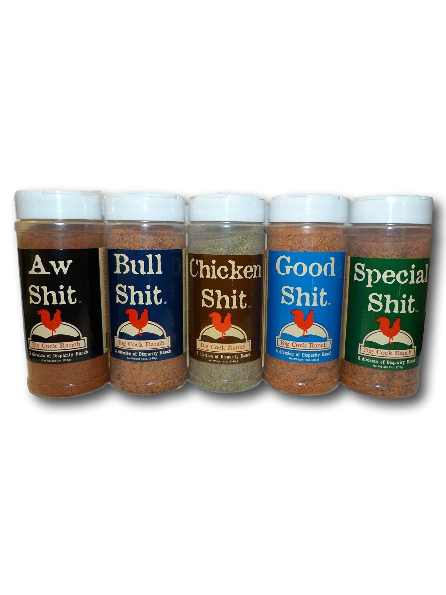 BCR Shit Seasoning Set of 5 Bottles SAVE 10%