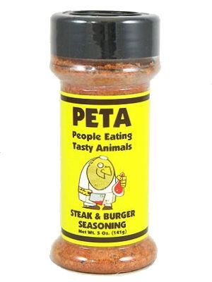 PETA (People for Eating Tasty Animals) Steak Seasoning, 5oz.