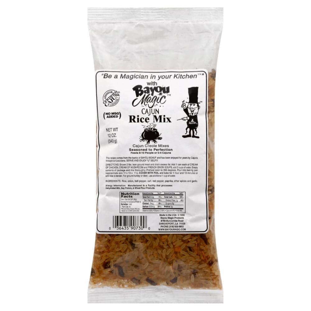 Bayou Magic – Cajun Rice Mix, 12 oz