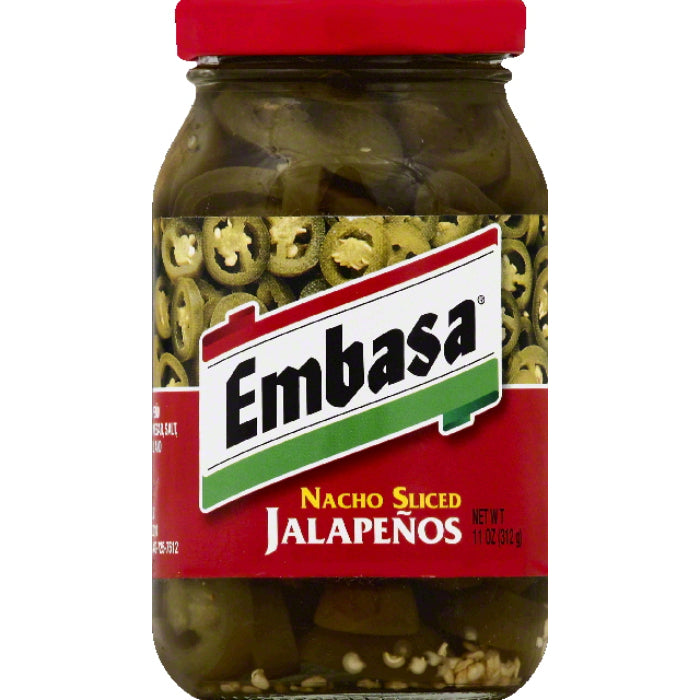 Embasa – Pepper Sliced Nacho Jar 11 Oz – Pack of 12