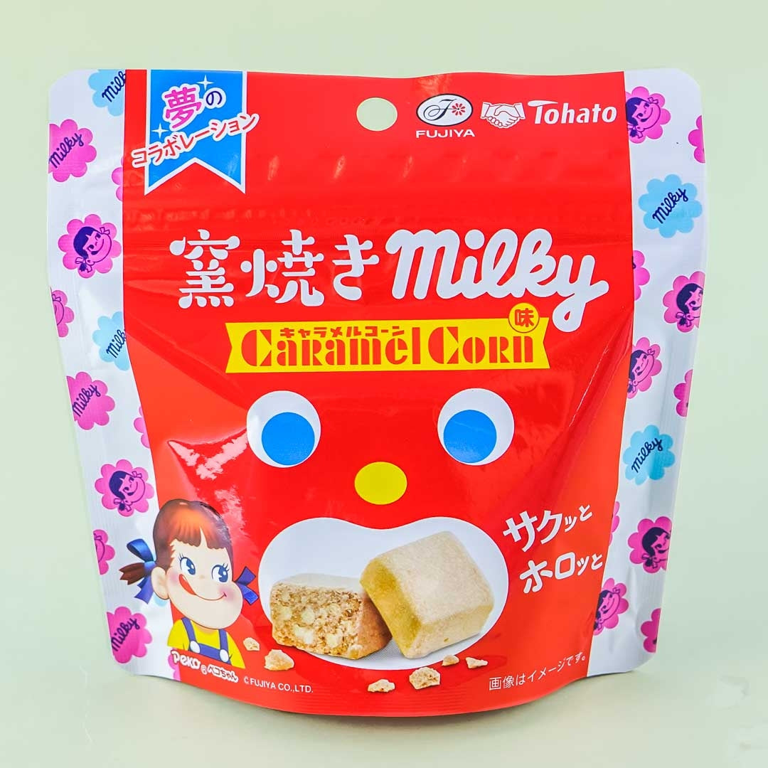 Milky Kiln-Baked Snacks – Caramel Corn