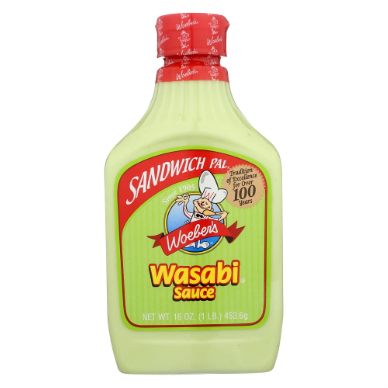 Woeber Sauce Sandwich Pal Wasabi 16 Oz – Pack Of 6