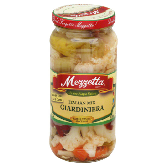 Mezzetta – Giardiniera, 16 oz – Pack of 6