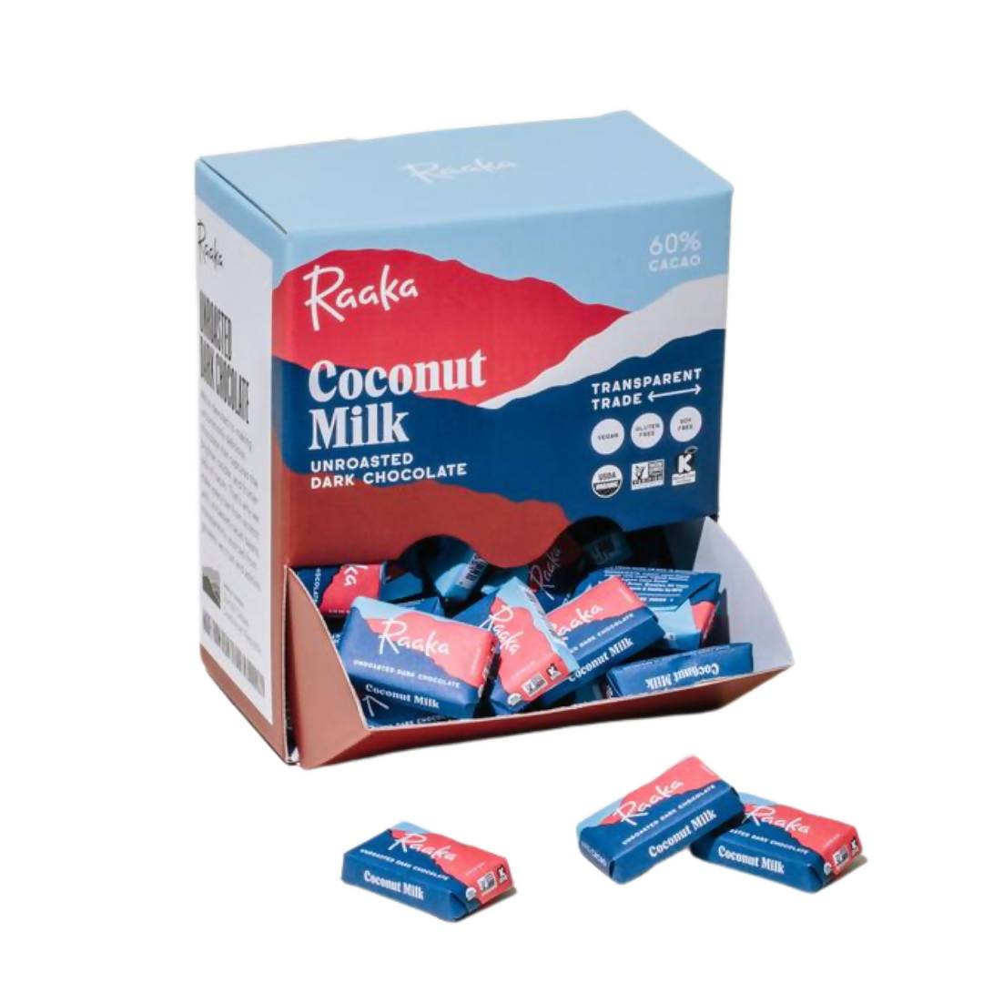 Coconut Milk Chocolate Minis Bars – 100 x 8g