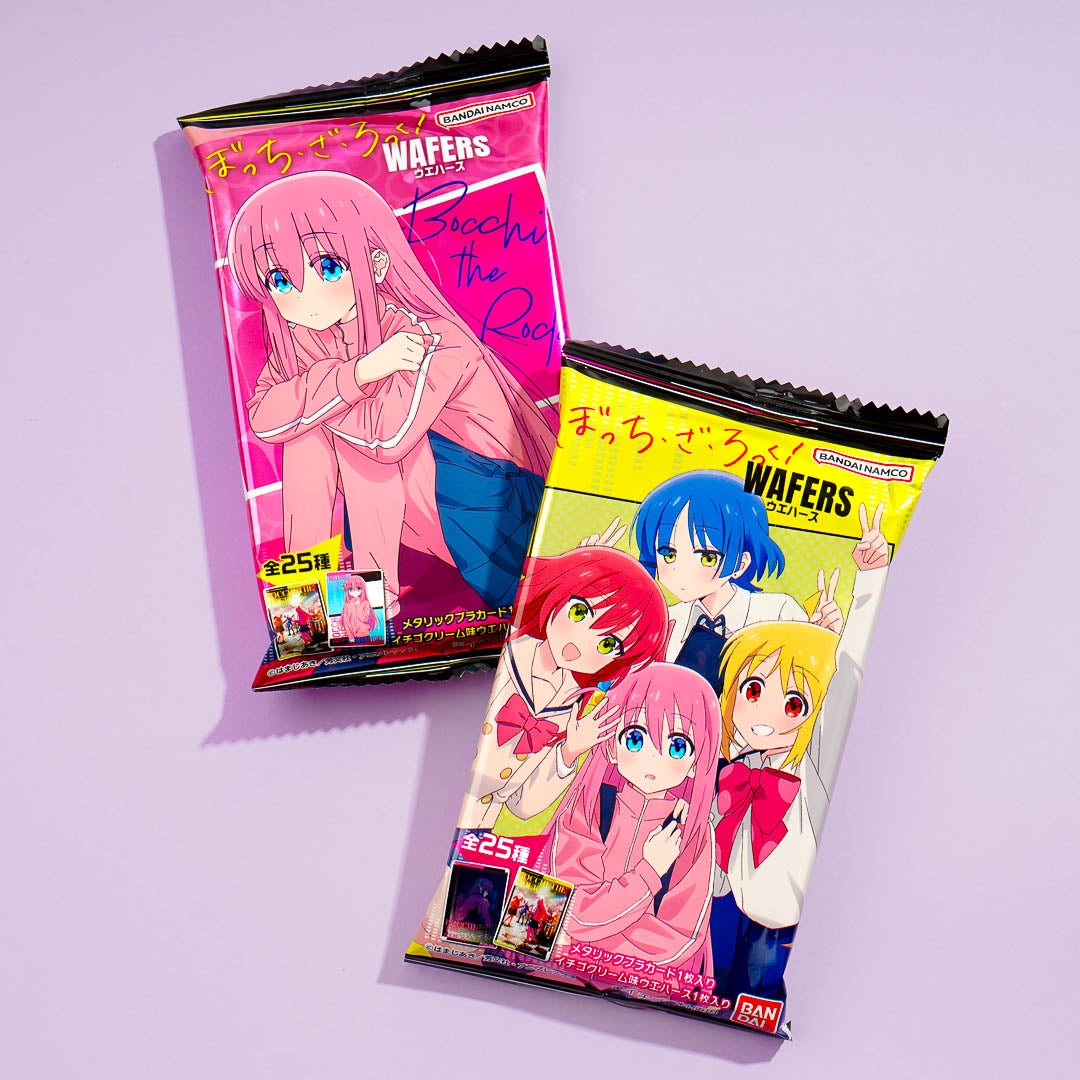 Boochi The Rock Strawberry Wafer With Card