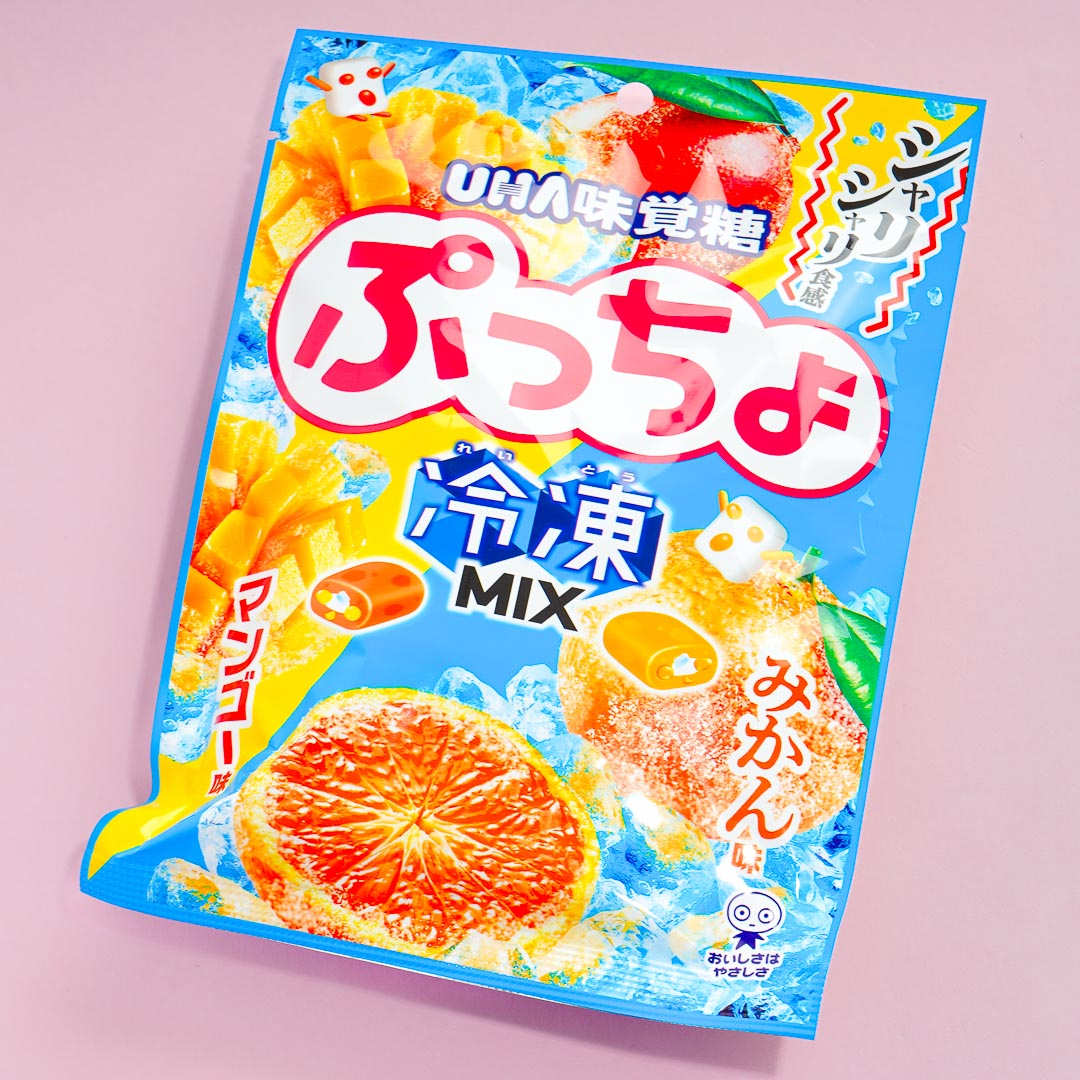 Puccho Frozen Mix Chewy Candy – Mango & Mandarin Orange