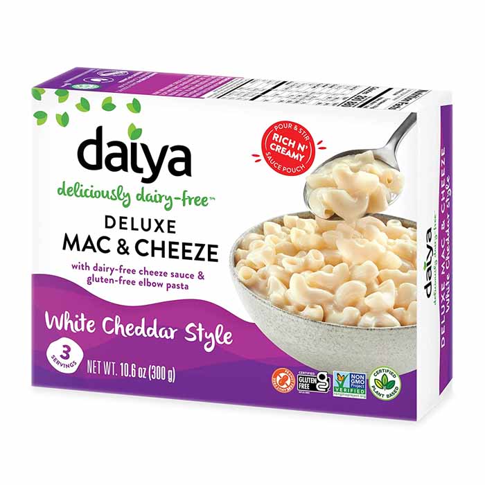 Daiya – Deluxe Mac & Cheese White Cheddar Style, 10.6oz
