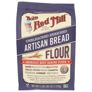 Bob’s Red Mill – Flour, Bread, Artisan, 5 Lb | Pack of 8