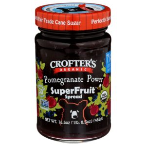 Crofters – Organic Pomegranate Power Superfruit Spread, 16.5 Oz (Pack