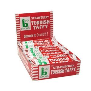 Strawberry Bonomo Turkish Taffy Bars