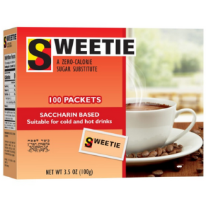 Sweetie Passover Zero Calorie Sugar Substitute, 100 Packets