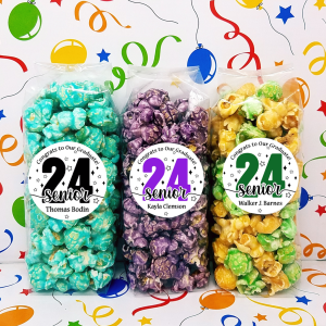 SENIOR 24 Stars – Graduation Popcorn Favor Bags
