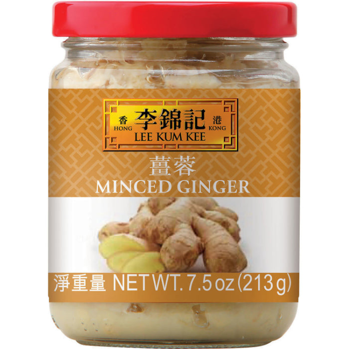 Lee Kum Kee – Minced Ginger, 7.5 Oz – Pack of 12