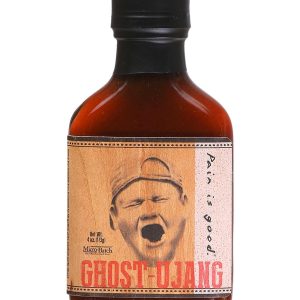 Hot Sauce Pain Is Good Ghost-Ujang 4 oz Flask Heat 9