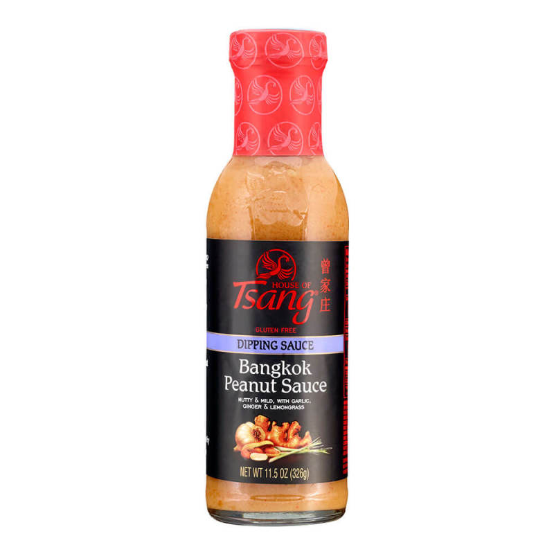 House Of Tsang – Sauce Stir fry Bangkok Peanut 11.5 Oz – Pack Of 6