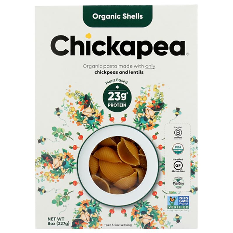 Online Chickapea – Pasta Shells, 8 oz