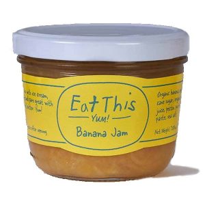 Banana Jam Jars 100% Organic Jars – 12 x 7oz