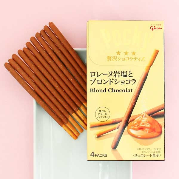 Pocky Biscuit Sticks – Blond Chocolate