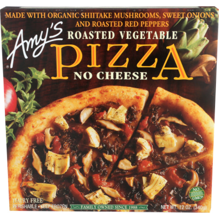 Amy’s – Pizza Roasted Veggie, 12 oz | Pack of 8