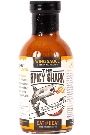 Spicy Shark Original Wing Sauce, 8oz.