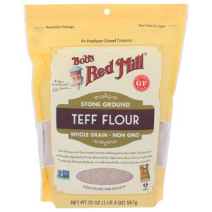Bob’s Red Mill – Flour, Teff, 20 Oz | Pack of 4