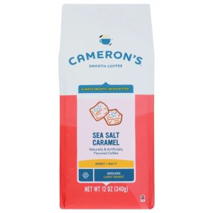 Camerons Coffee – Coffee Sea Salt Caramel, 12 Oz (Pack Of 6)