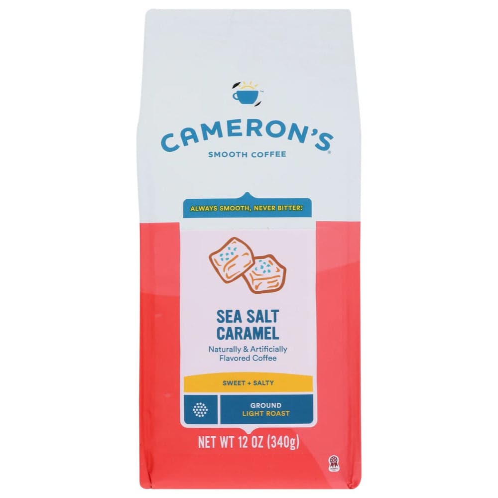 Camerons Coffee – Coffee Sea Salt Caramel, 12 Oz (Pack Of 6)