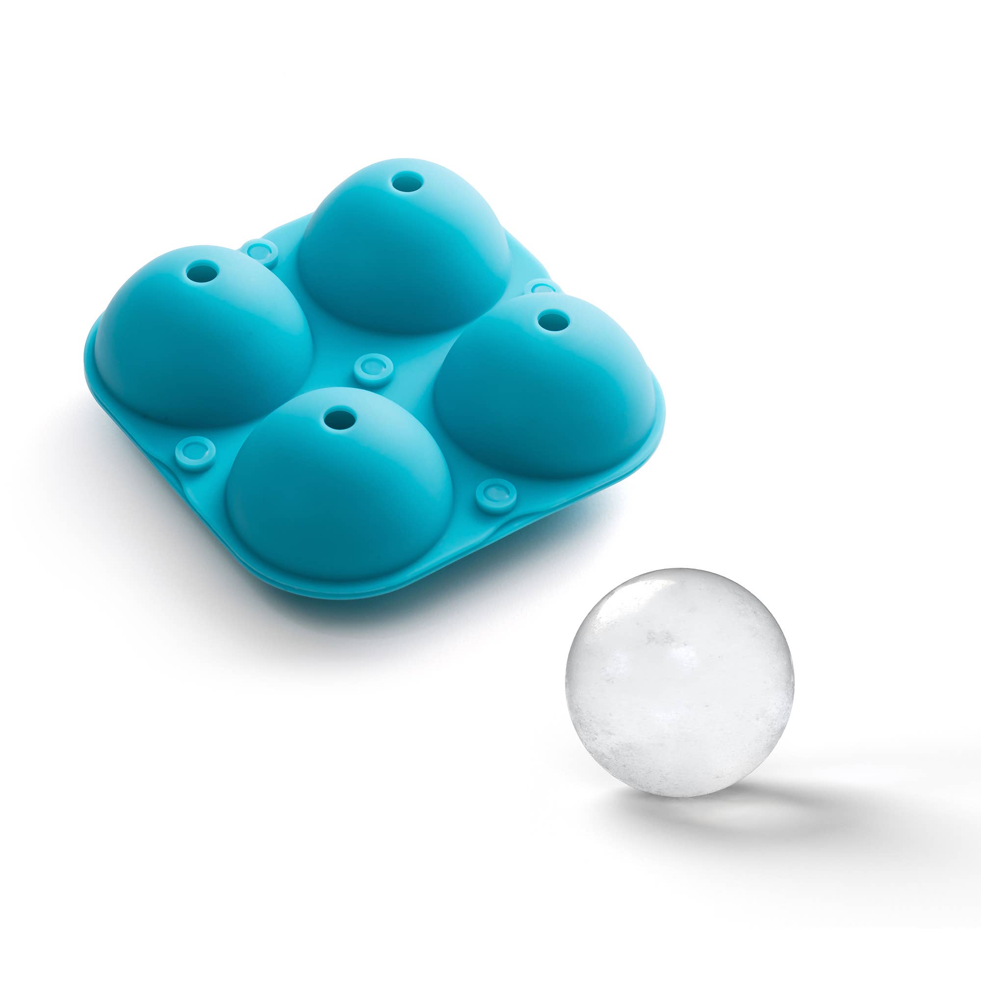 Fox Run Brands – Outset Silicone Ice Sphere Mold, 4.84” x 4.84” x 1.89