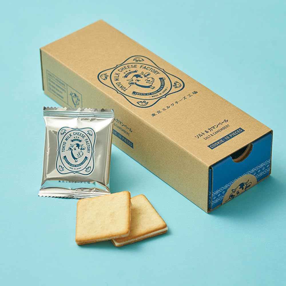 Tokyo Milk Cheese Factory Salt & Camembert Cookies 10 Pack – Tokyo Snack Land