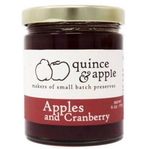 Apples and Cranberry Preserve Jars – 12 x 6oz