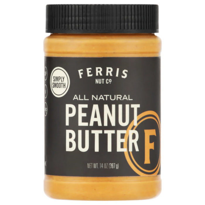 Ferris Coffee & Nut – Peanut Butter Smooth 14 Oz – Pack Of 6