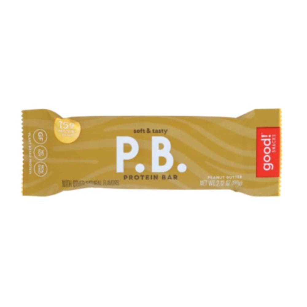 good! – Vegan Protein Bars Peanut Butter Bar, 2.12 oz