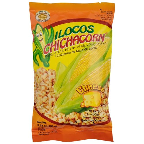 Ilocos Chichacorn – Cheese – Chicharron de Maiz de Illocos -350 G