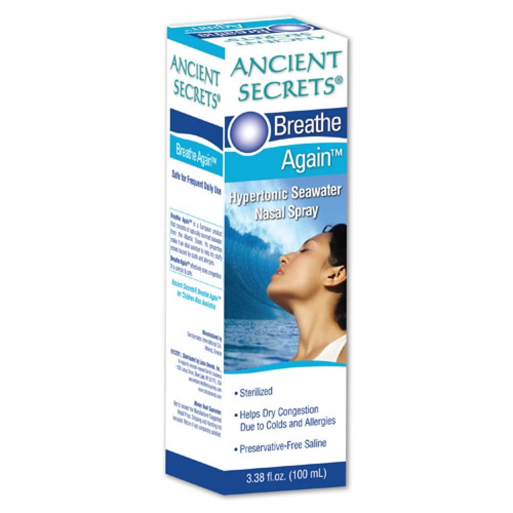Ancient Secrets – Breathe Again Nasal Spray, 100ml