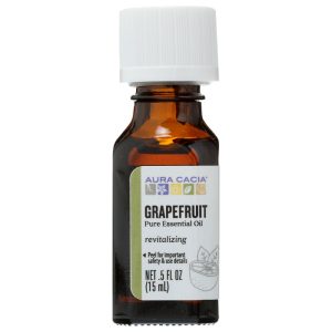 Aura Cacia – Essential Oil Grapefruit, 0.5 oz (Pack of 1)
