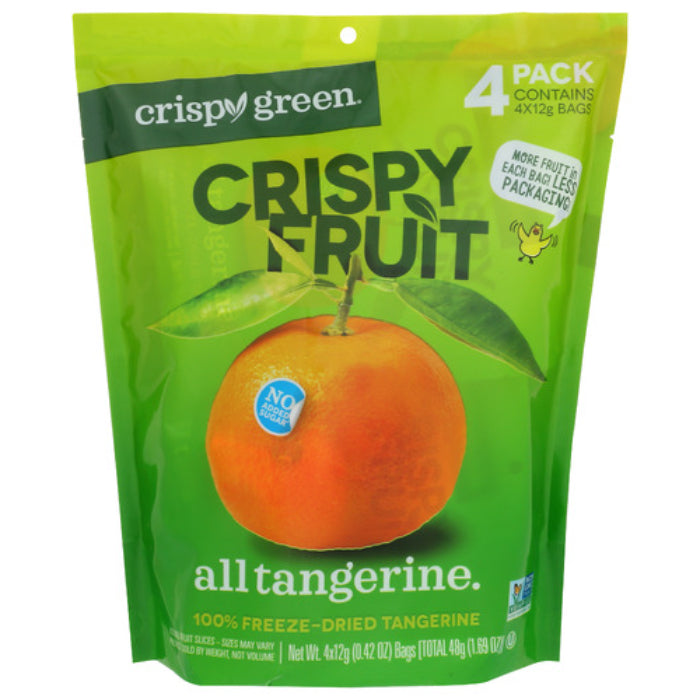 Crispy Green – Tangerine Dried, 1.69 Oz (Pack Of 8)