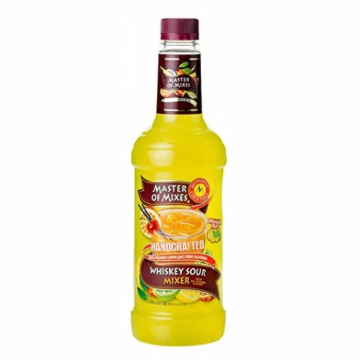 Master of Mixes – Whiskey Sour Mix, 33.8 oz – Pack of 6