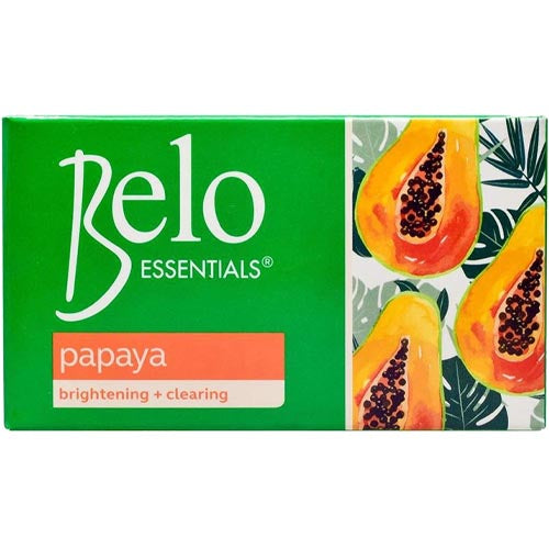 Belo Essentials – Papaya Soap – Brightening + Clearing – 135 G