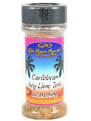 Chile Pepper Republic Caribbean Key Lime Jerk Seasoning, 5oz.