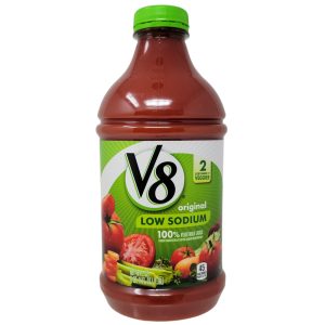 V8 Low Sodium Original Vegetable Juice – 46oz