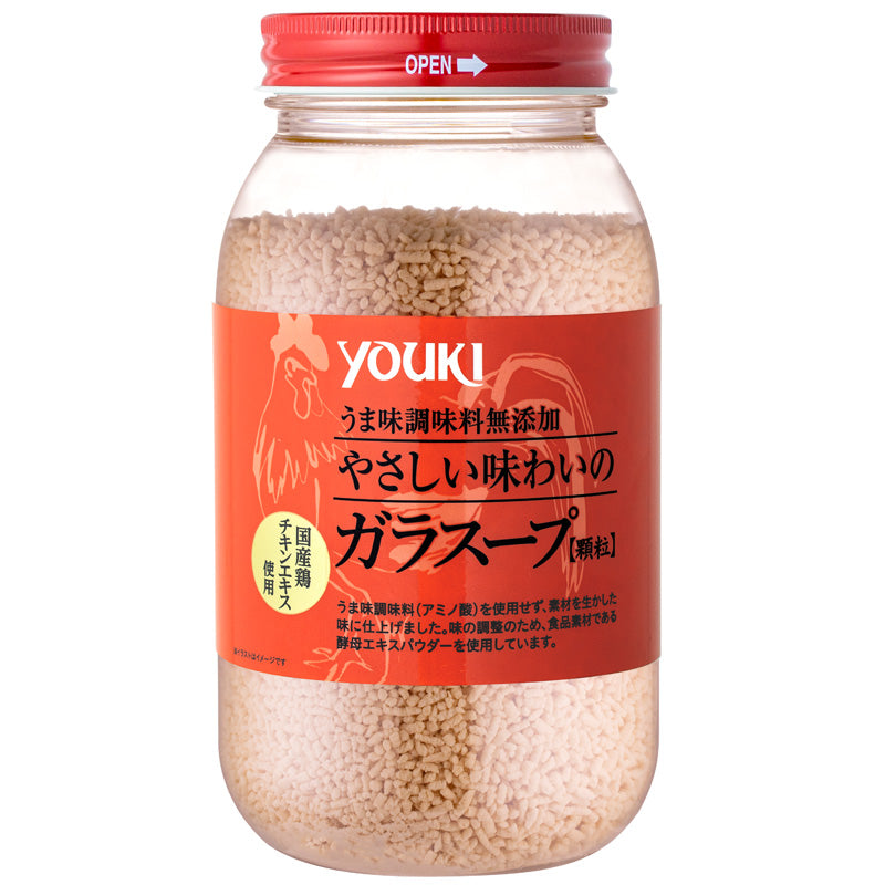 YOUKI Foods Mild tasting chicken broth Soup Stock Powder Japan 400g – Kurumira Shop