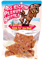 Ass Kickin Peanut Brittle, 10oz.
