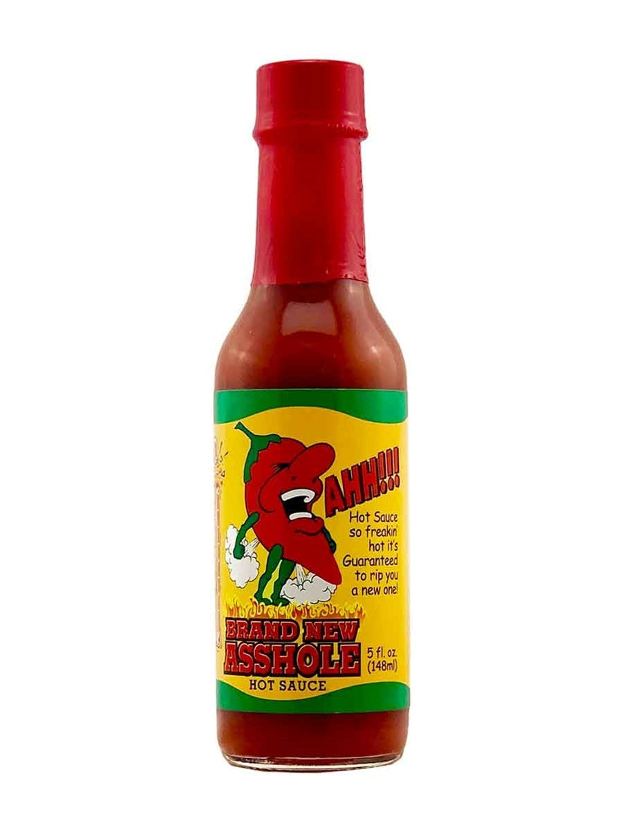 Hot Sauce Brand New Asshole 5 oz Heat 8