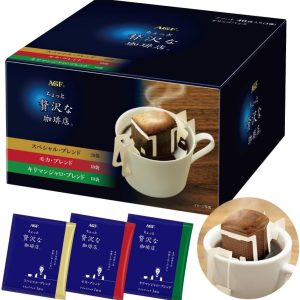 AGF Drip Coffee Luxurious Shop Regular Premium Drip Assortment 40 Packs Japan – Tokyo Sakura Mall
