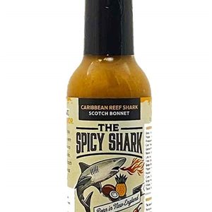 Spicy Shark Caribbean Reef Shark Scotch Bonnet Hot Sauce, 5oz.