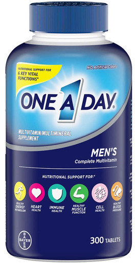 One A Day Men’s Multivitamin, 300 Tablets